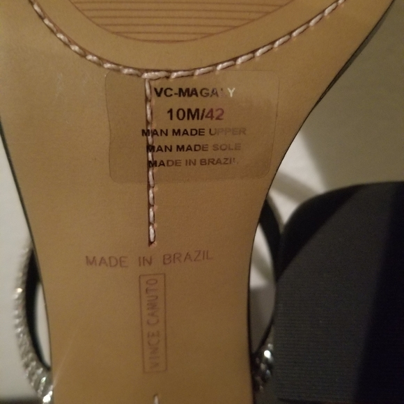 Vince Camuto Magaly women's embellished block heel sandal. 10M - Picture 4 of 8